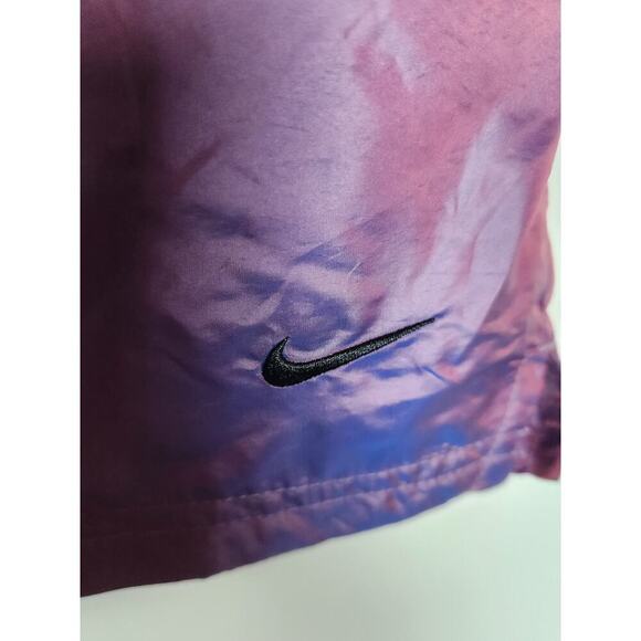 Nike Womens Iridescent Purple athletic shorts sz 1X mesh lined standard fit run - Picture 4 of 9